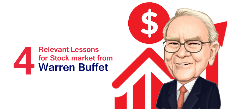 4 Relevant Lessons for Stock market from Warren Buffet