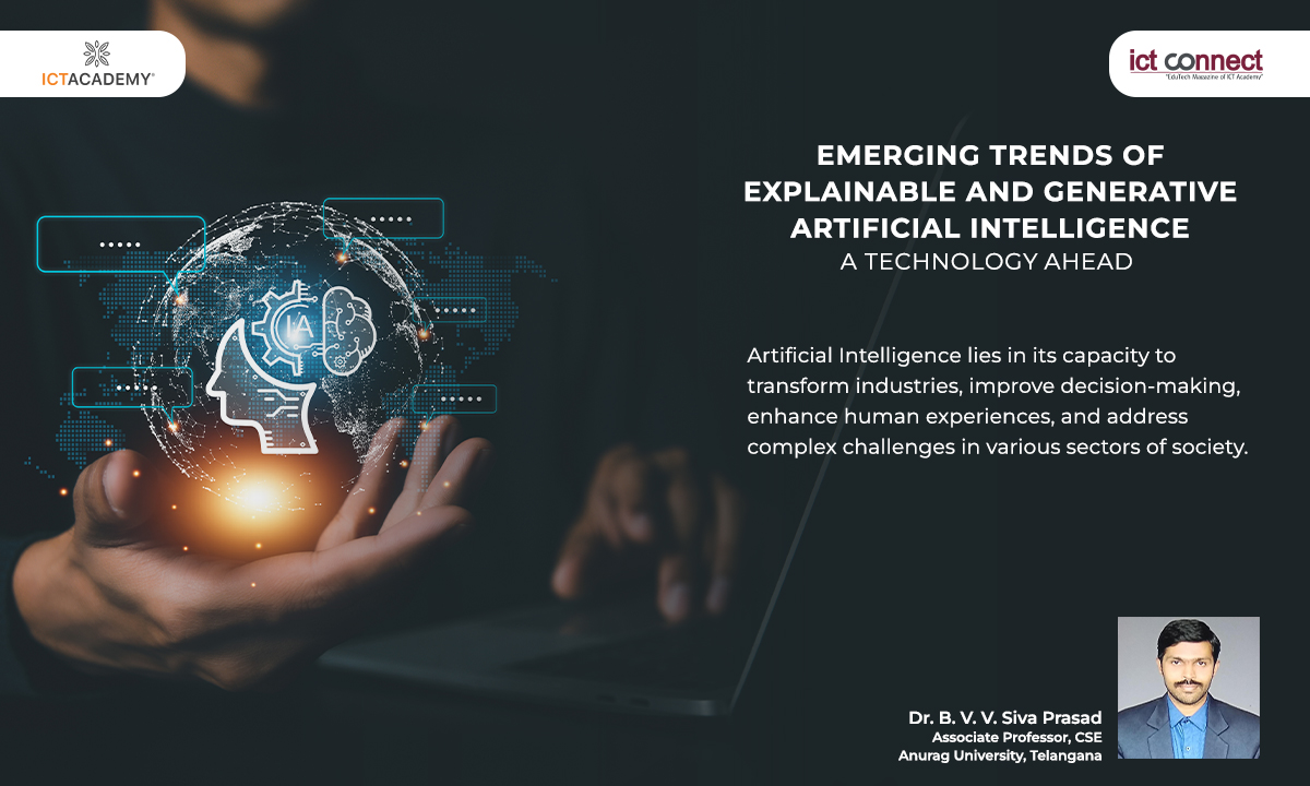 Emerging trends of explainable and generative artificial intelligence - A technology?Ahead