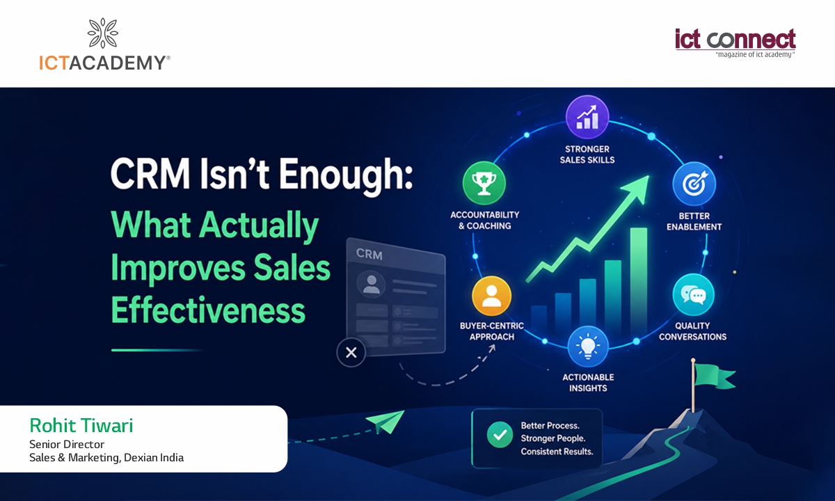 CRM Isn’t Enough: What Actually Improves Sales Effectiveness