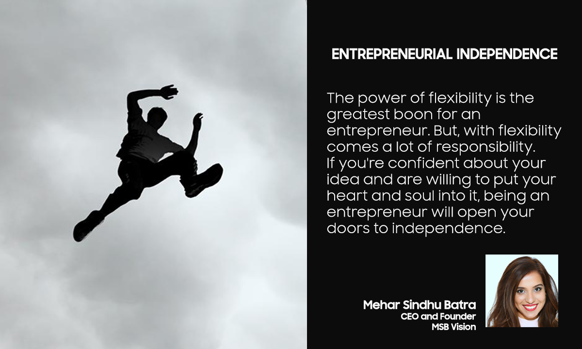 Entrepreneurial Independence