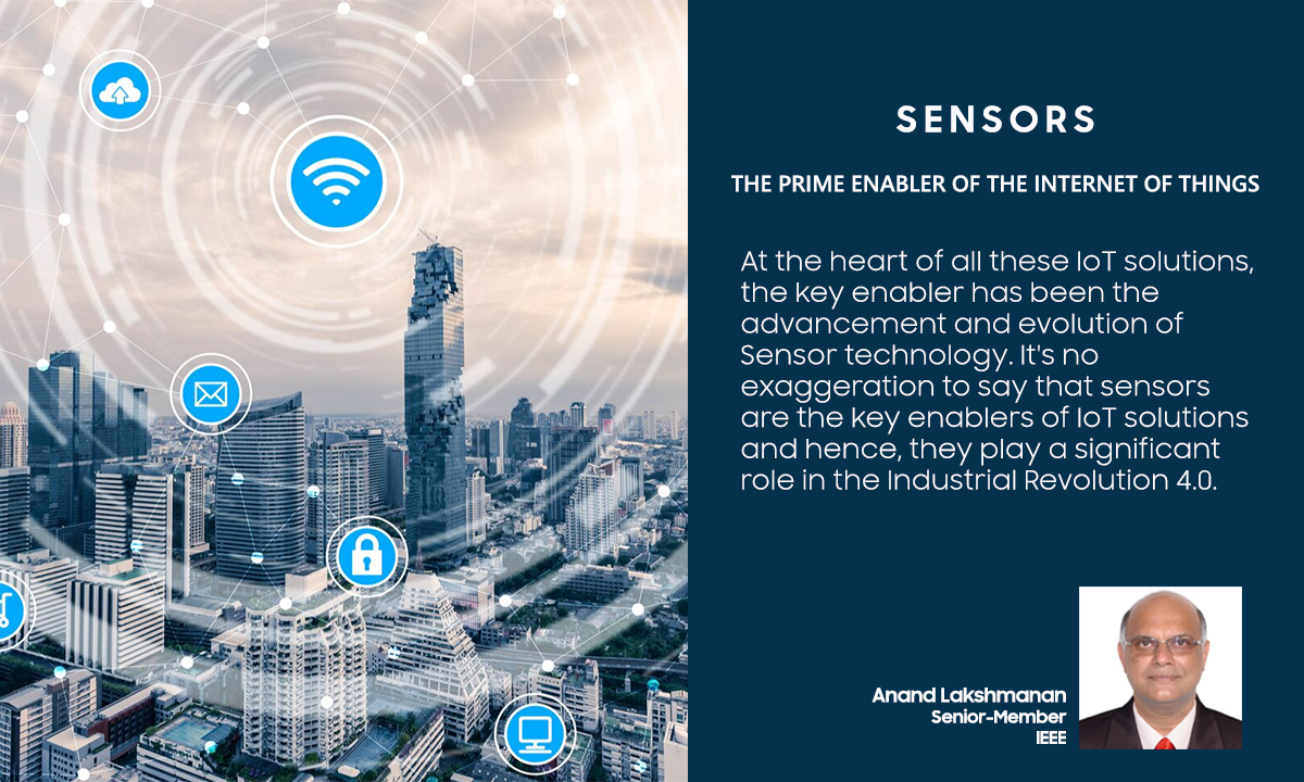 Sensors – The Prime Enabler of The Internet of Things