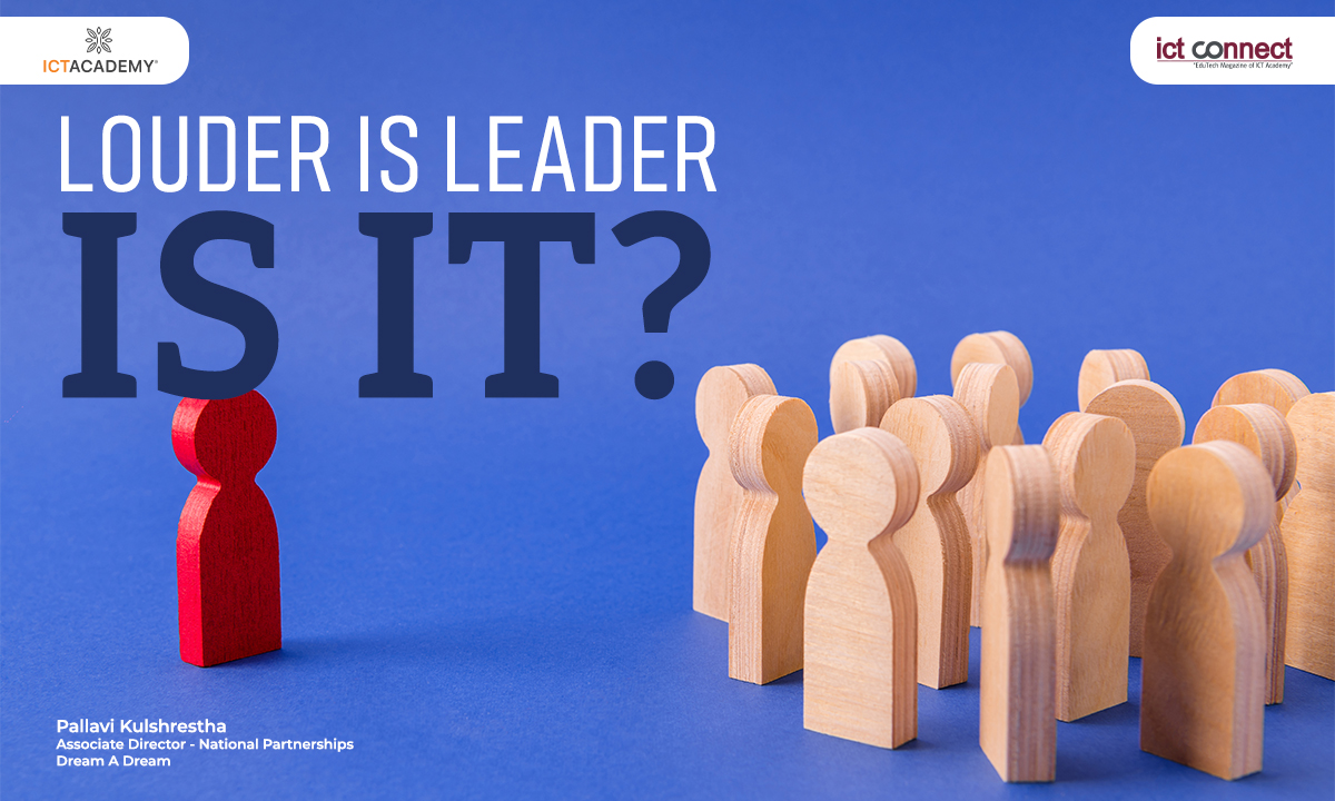 Louder is Leader. Is it?