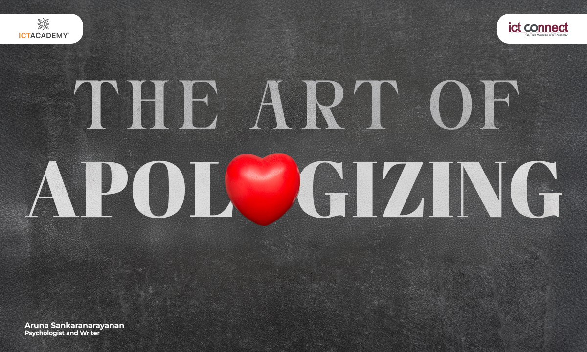 The art of apologizing