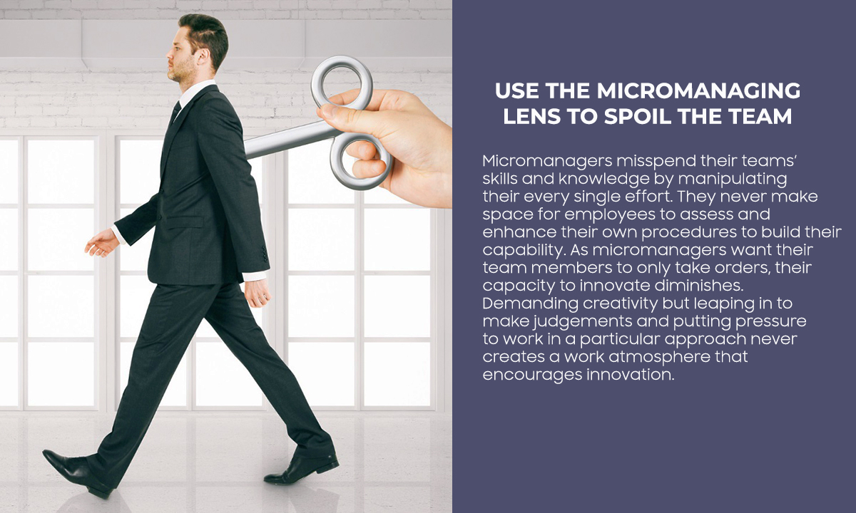 Use the Micromanaging Lens to Spoil the Team